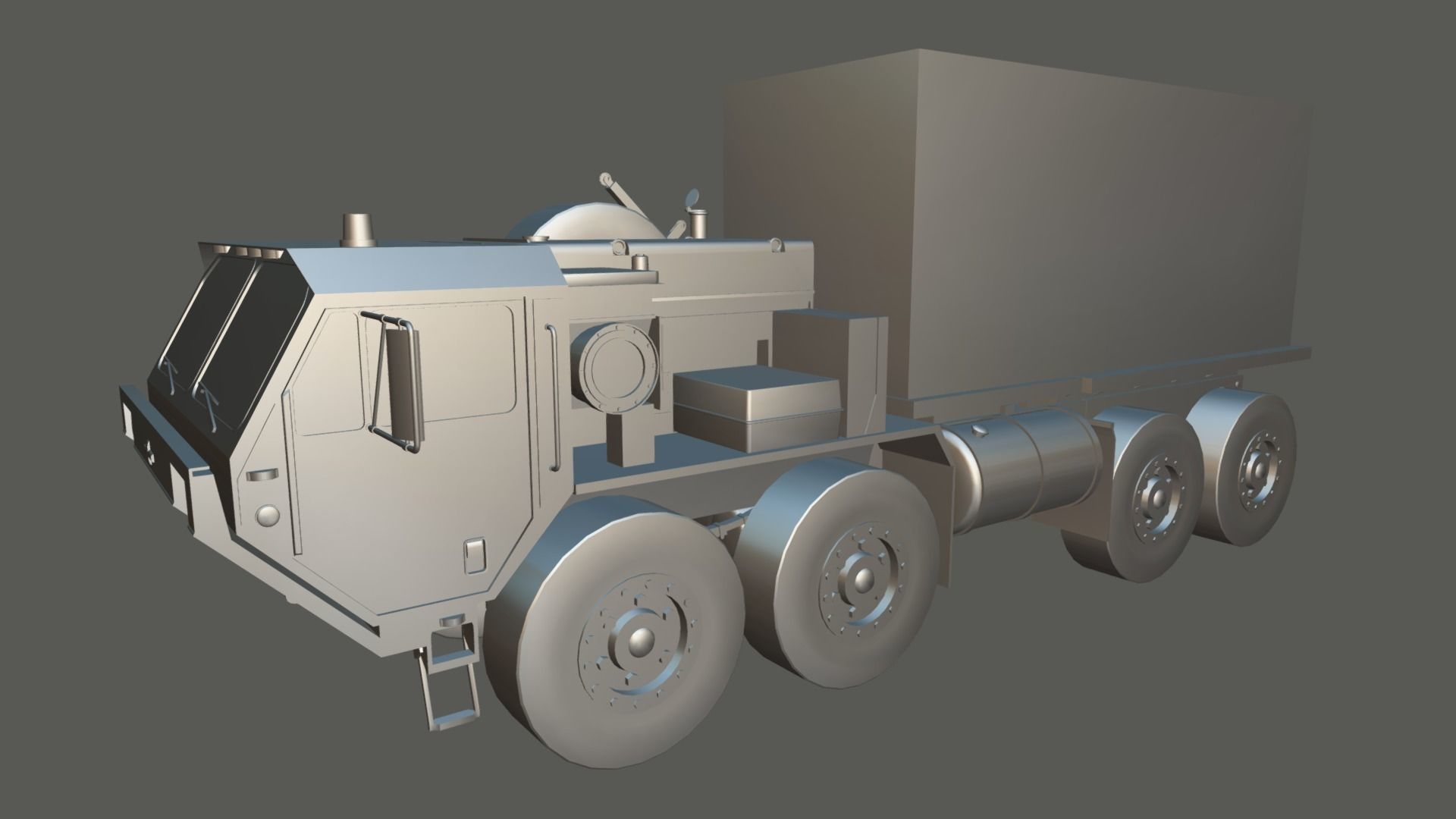M1120 HEMTT LHS Heavy Expanded Mobility Tactical Truck Low-poly 3D model_23