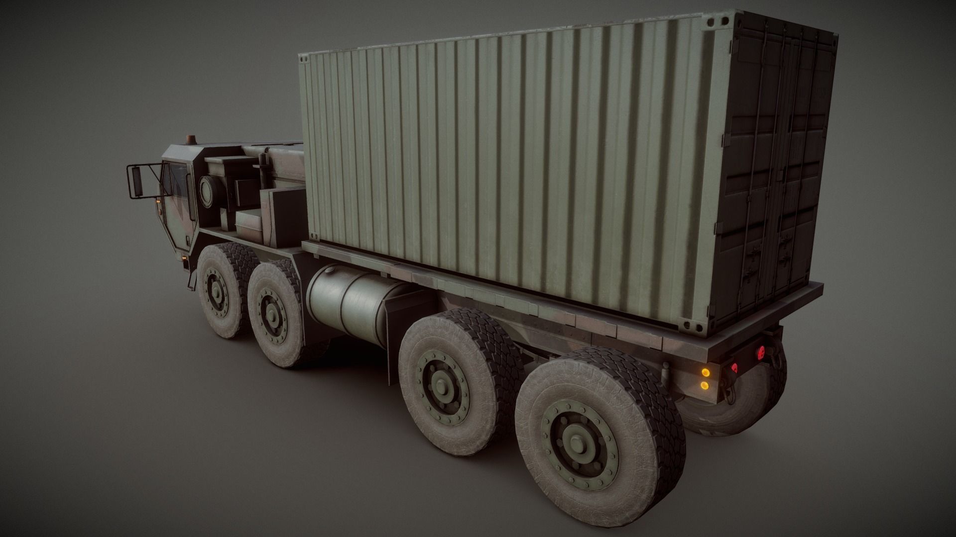 M1120 HEMTT LHS Heavy Expanded Mobility Tactical Truck Low-poly 3D model_17
