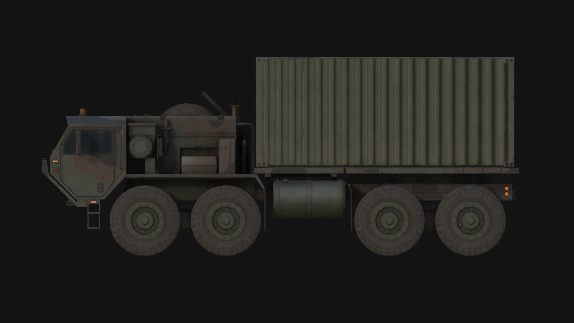 M1120 HEMTT LHS Heavy Expanded Mobility Tactical Truck Low-poly 3D model_6