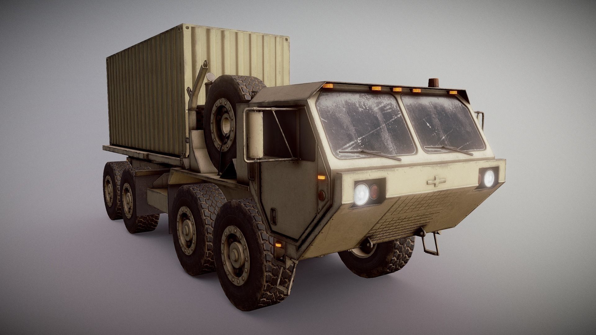 M1120 HEMTT LHS Heavy Expanded Mobility Tactical Truck Low-poly 3D model_16