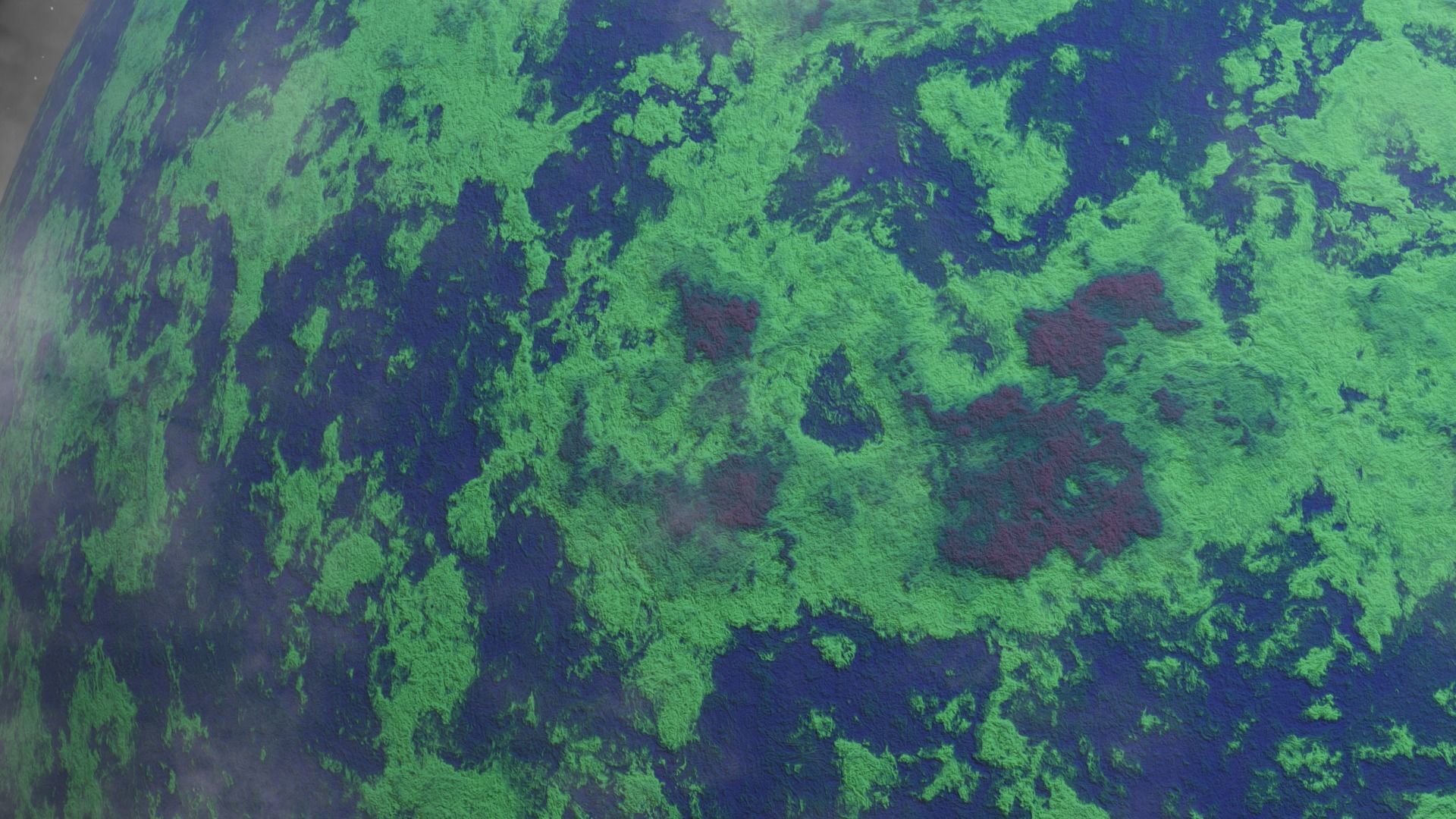 Earth-Like Planet 3D model_2