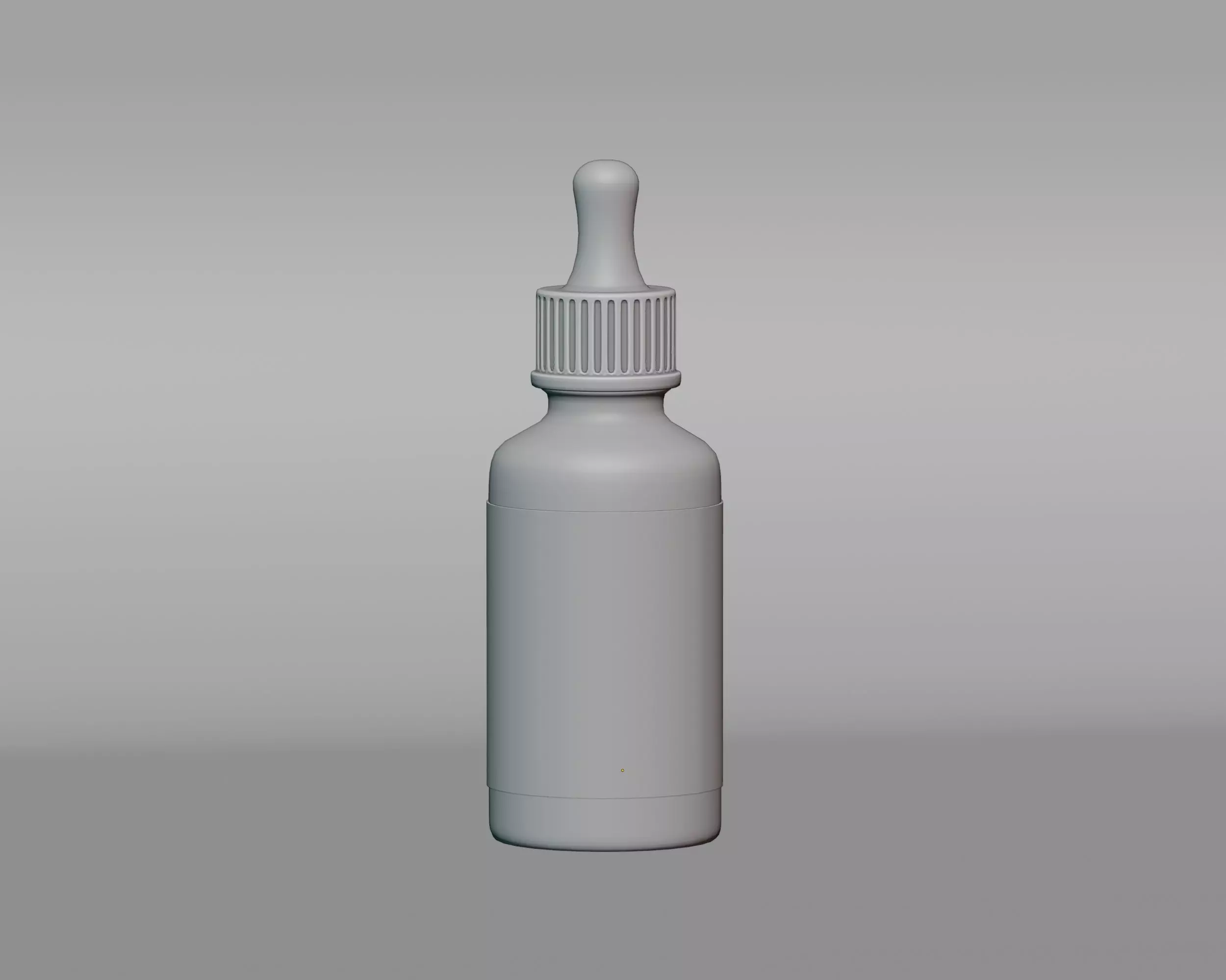 Dropper Bottle 3D model Low-poly 3D model_1