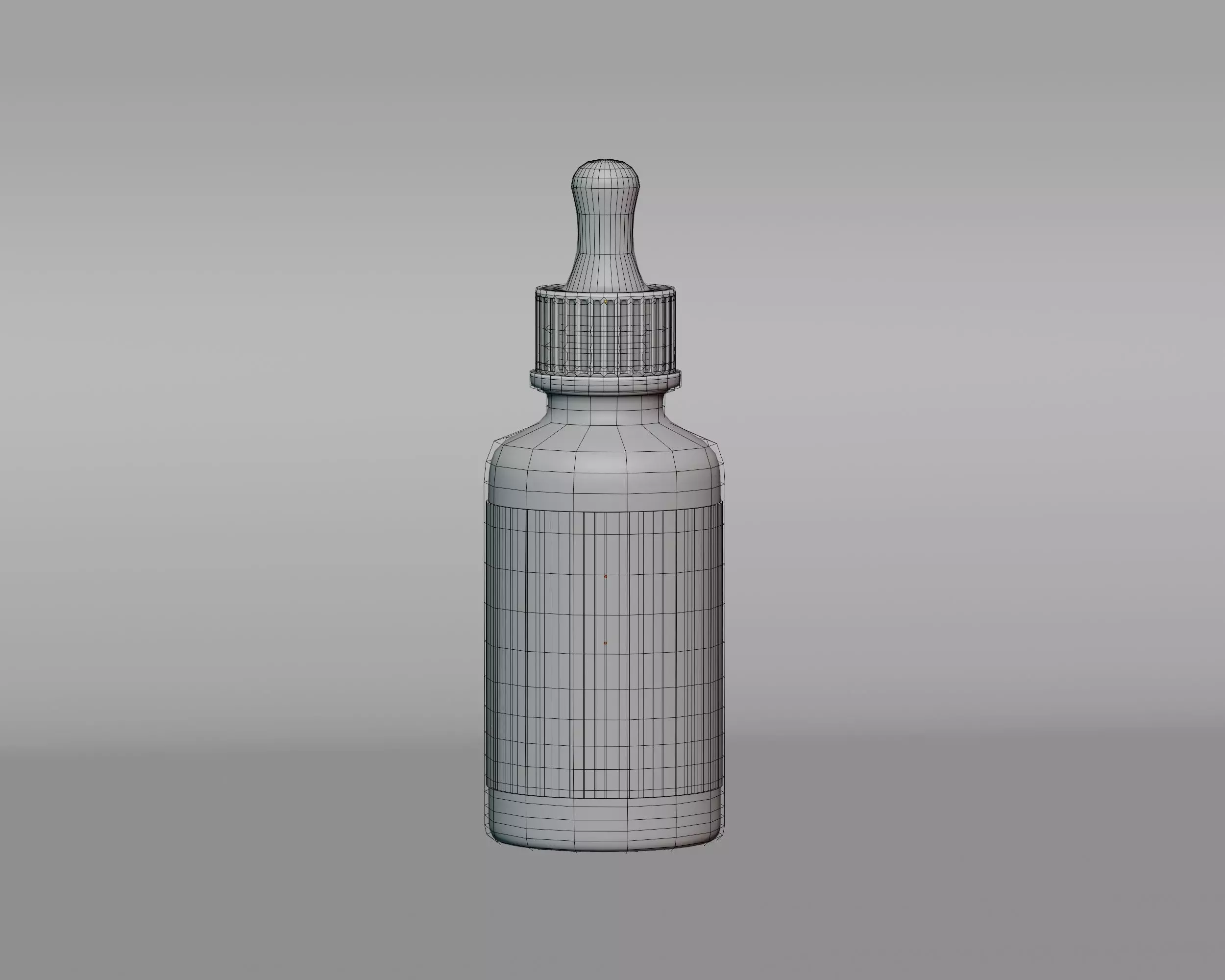 Dropper Bottle 3D model Low-poly 3D model_3