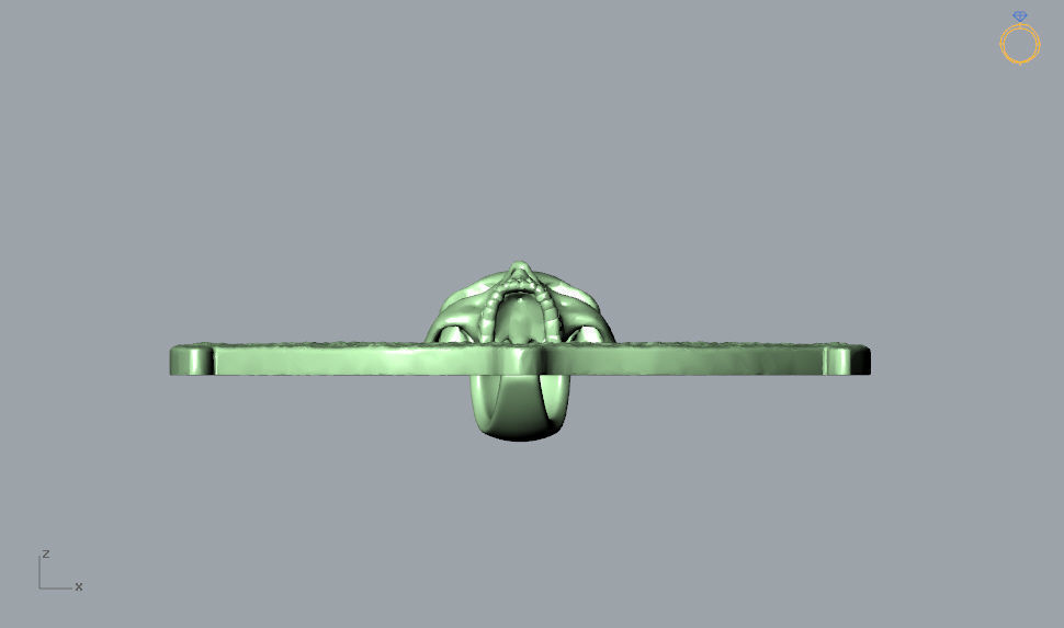 Anchor Pendant 3D print model_20