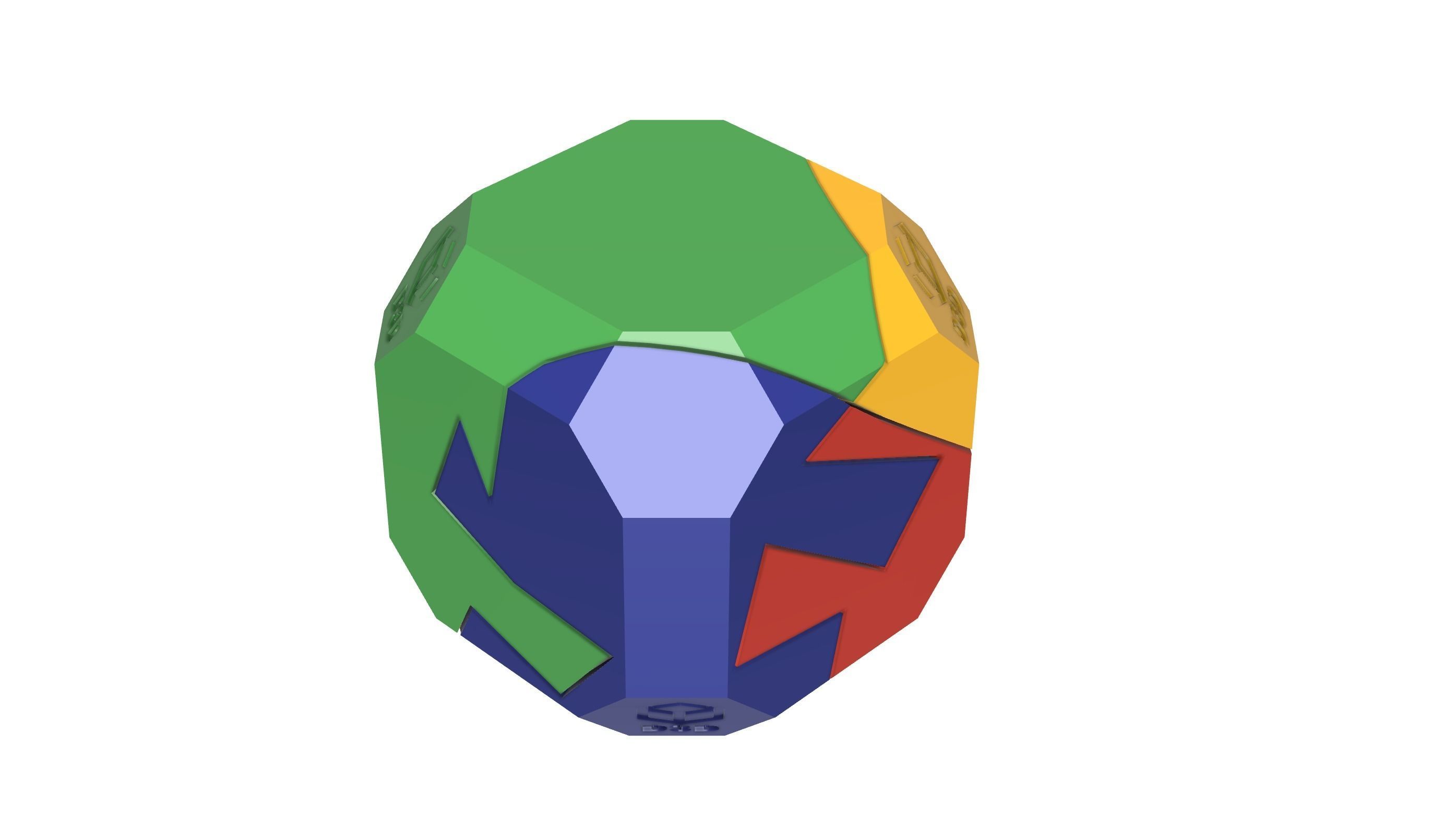 Twist Cube Puzzle V2 3D print model_9