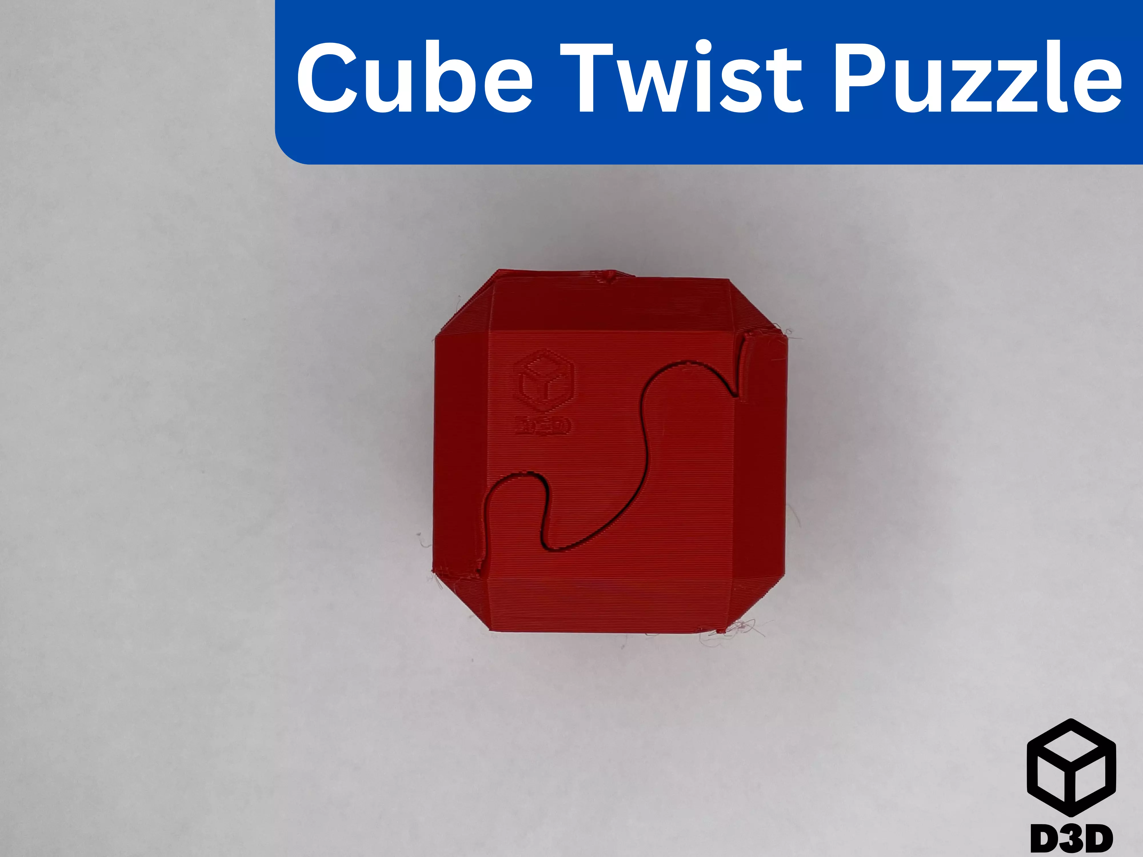Cube Twist Puzzle V1 3D print model_0