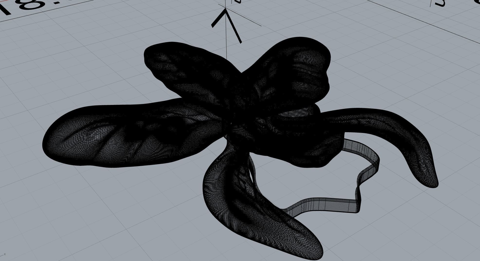 Cataleya Flower Jewellry - Cataleya Pendant  3D print model_8