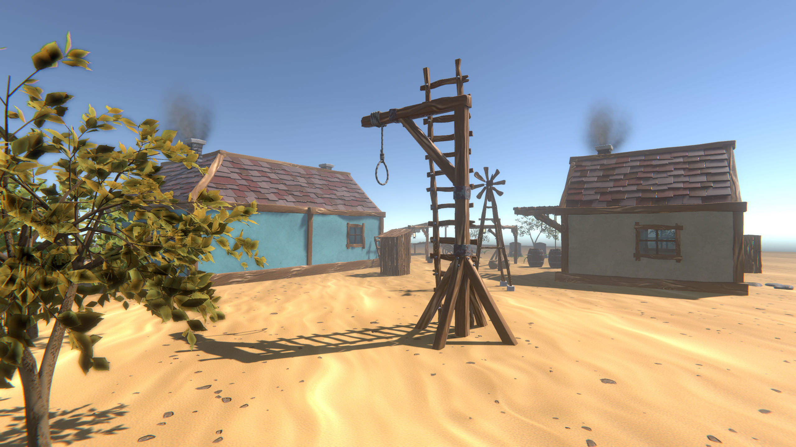 Stylized Village Pack Low-poly 3D model_13