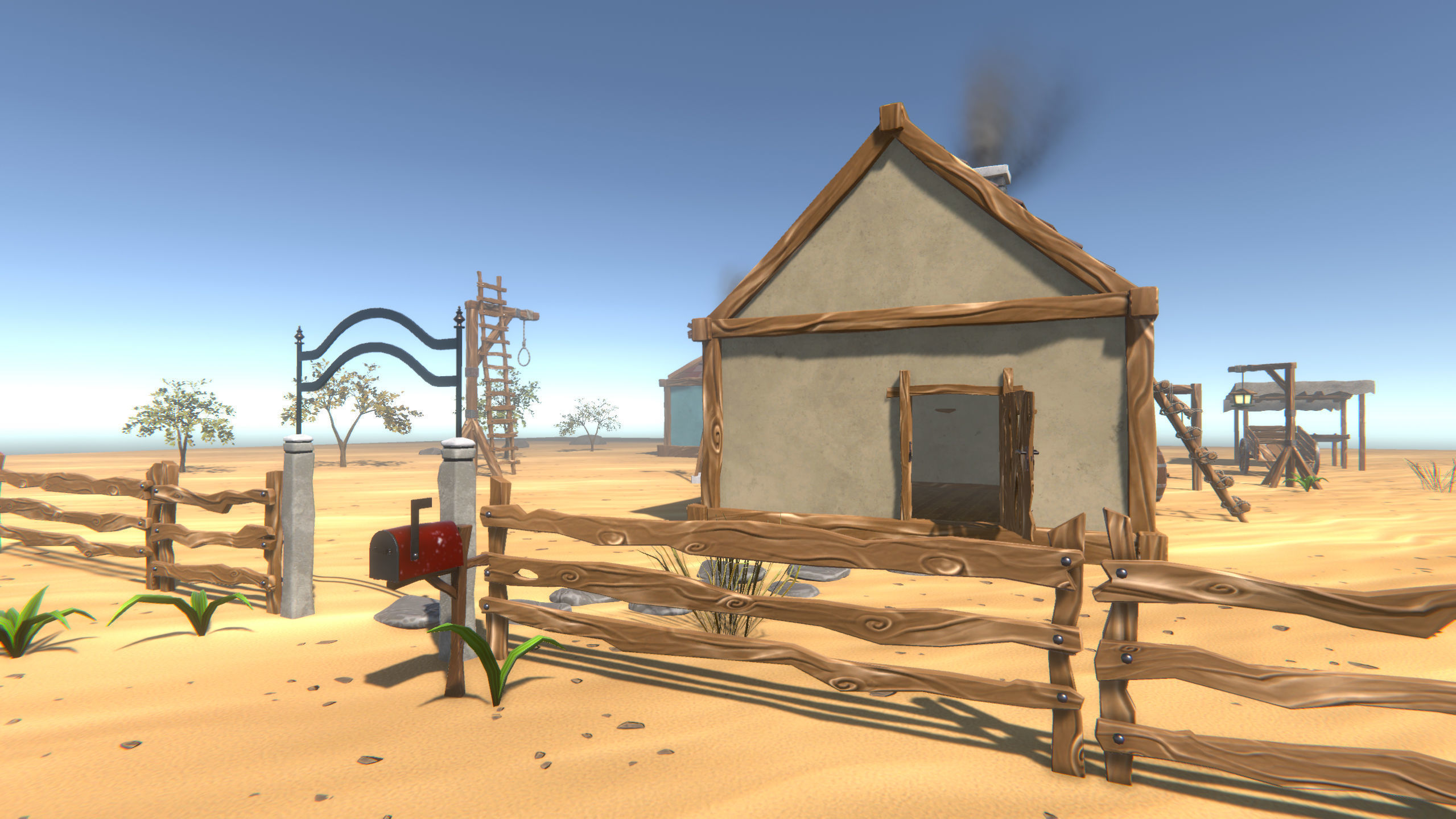 Stylized Village Pack Low-poly 3D model_5