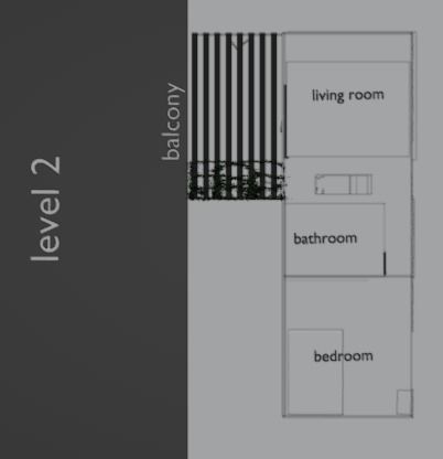 beach house Low-poly 3D model_2