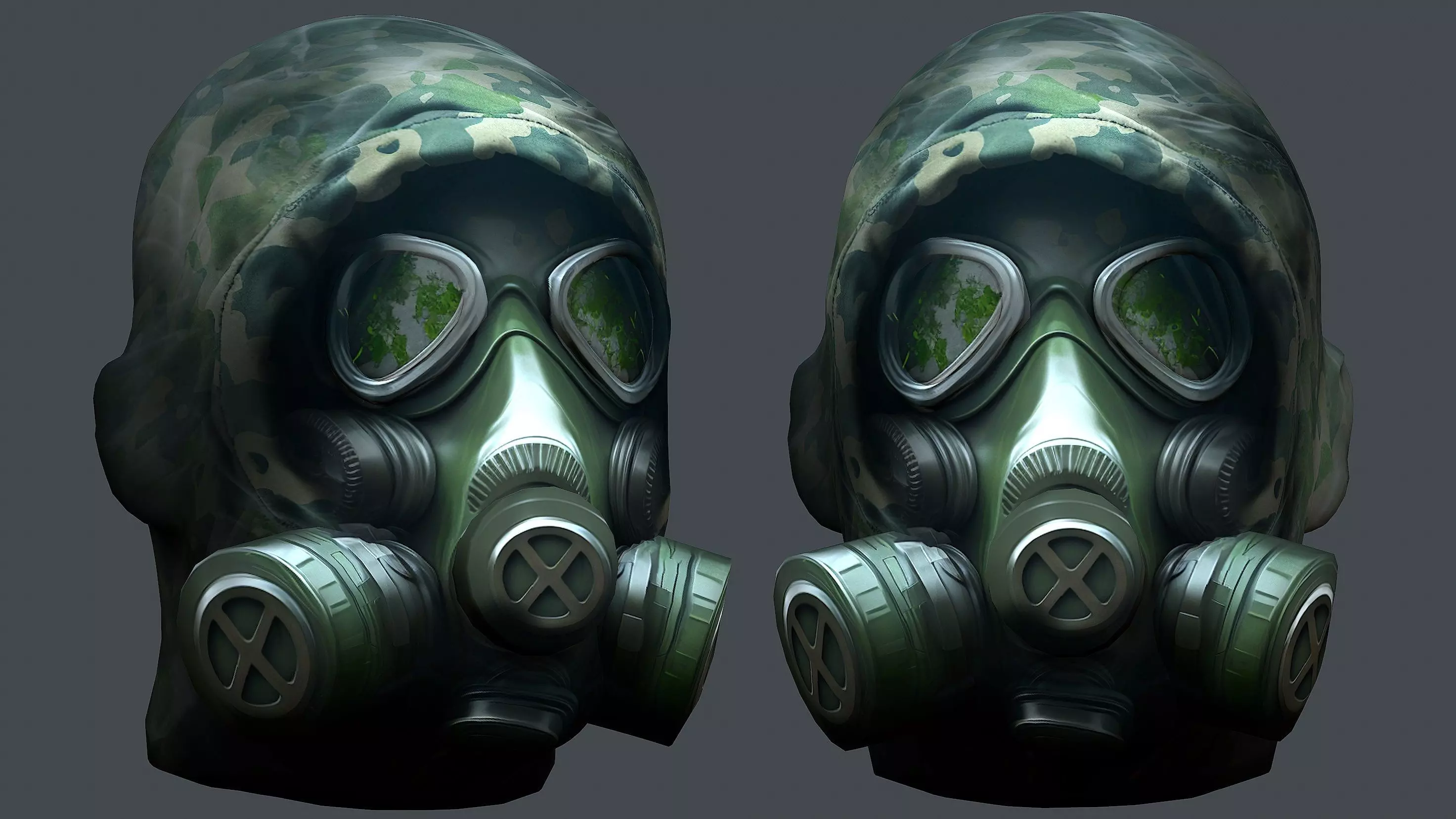 Helmet 3d model military combat Military Low-poly 3D model Low-poly 3D model_0