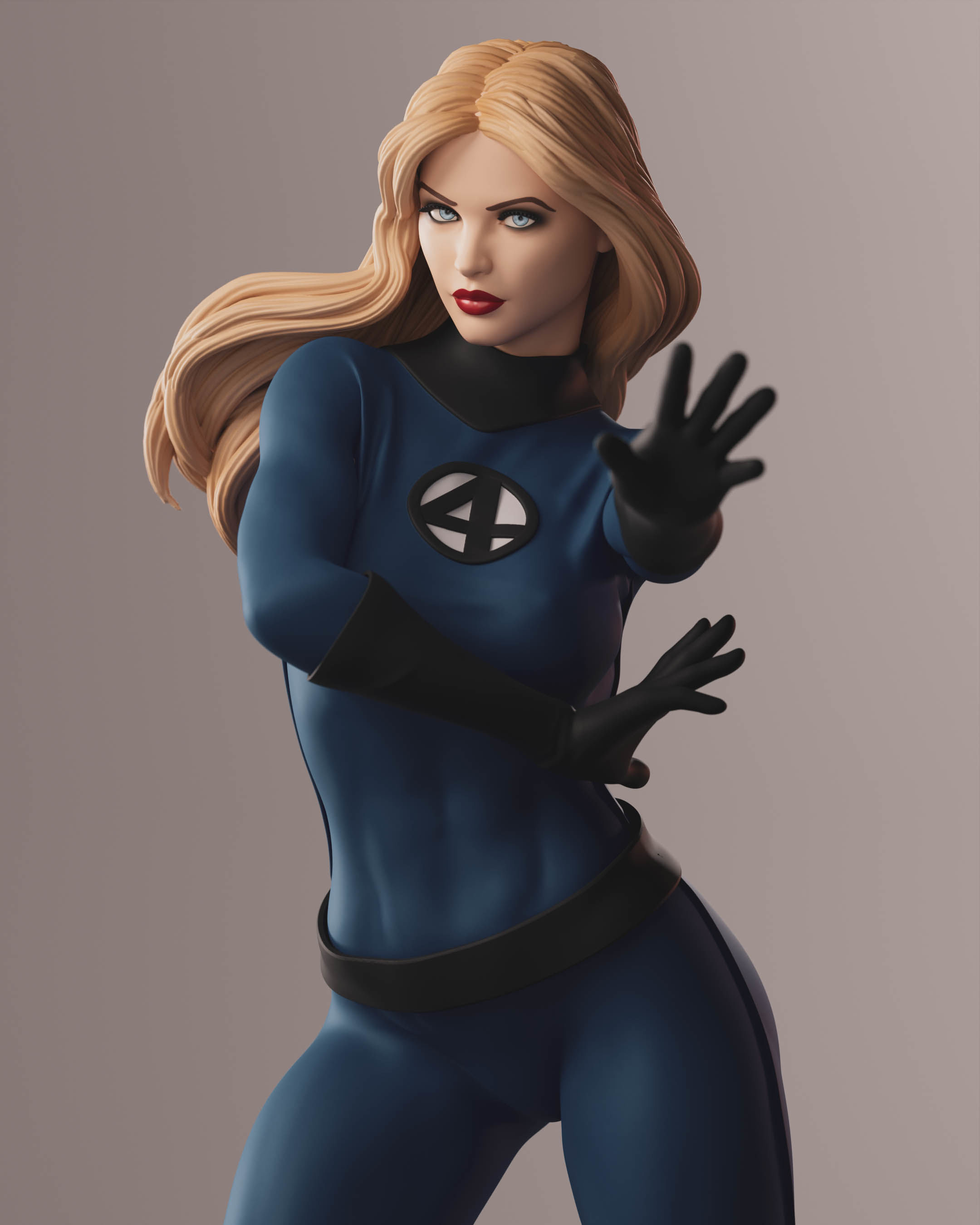 Sue Storm 3D print model_9
