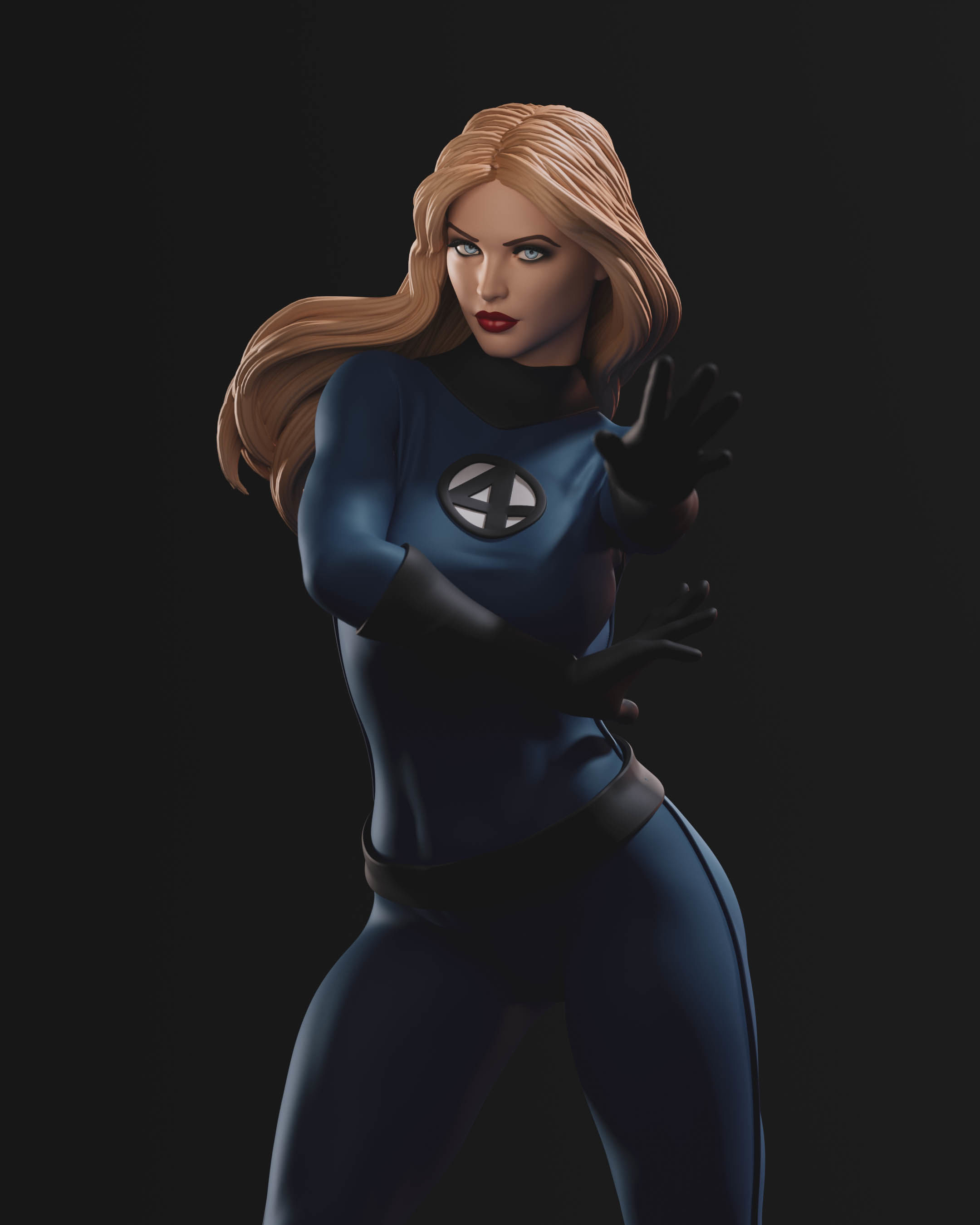 Sue Storm 3D print model_10