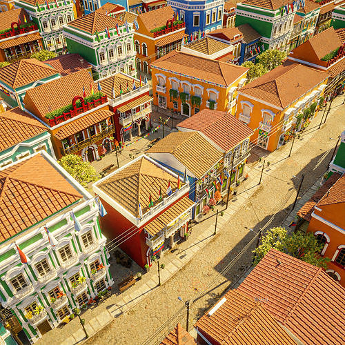 SOUTH AMERICAN SCENE WITH ALL THE ASSETS Low-poly 3D model 2