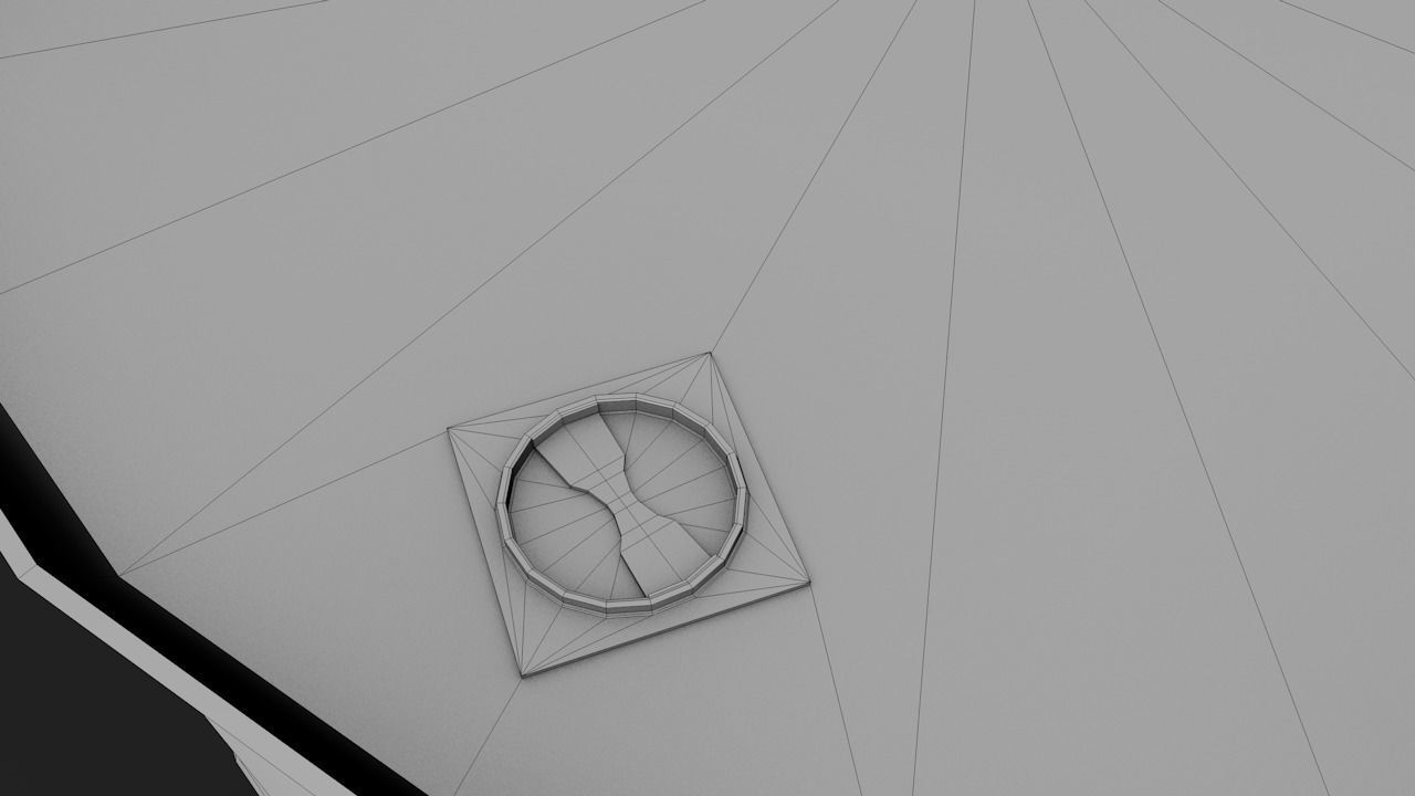 Set of barrels Low-poly 3D model_25