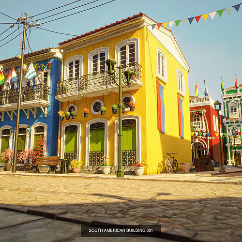 SOUTH AMERICAN BUILDING PACK WITH DEMO FILE 6
