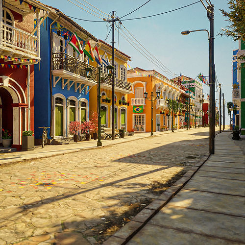 SOUTH AMERICAN BUILDING PACK WITH DEMO FILE 5