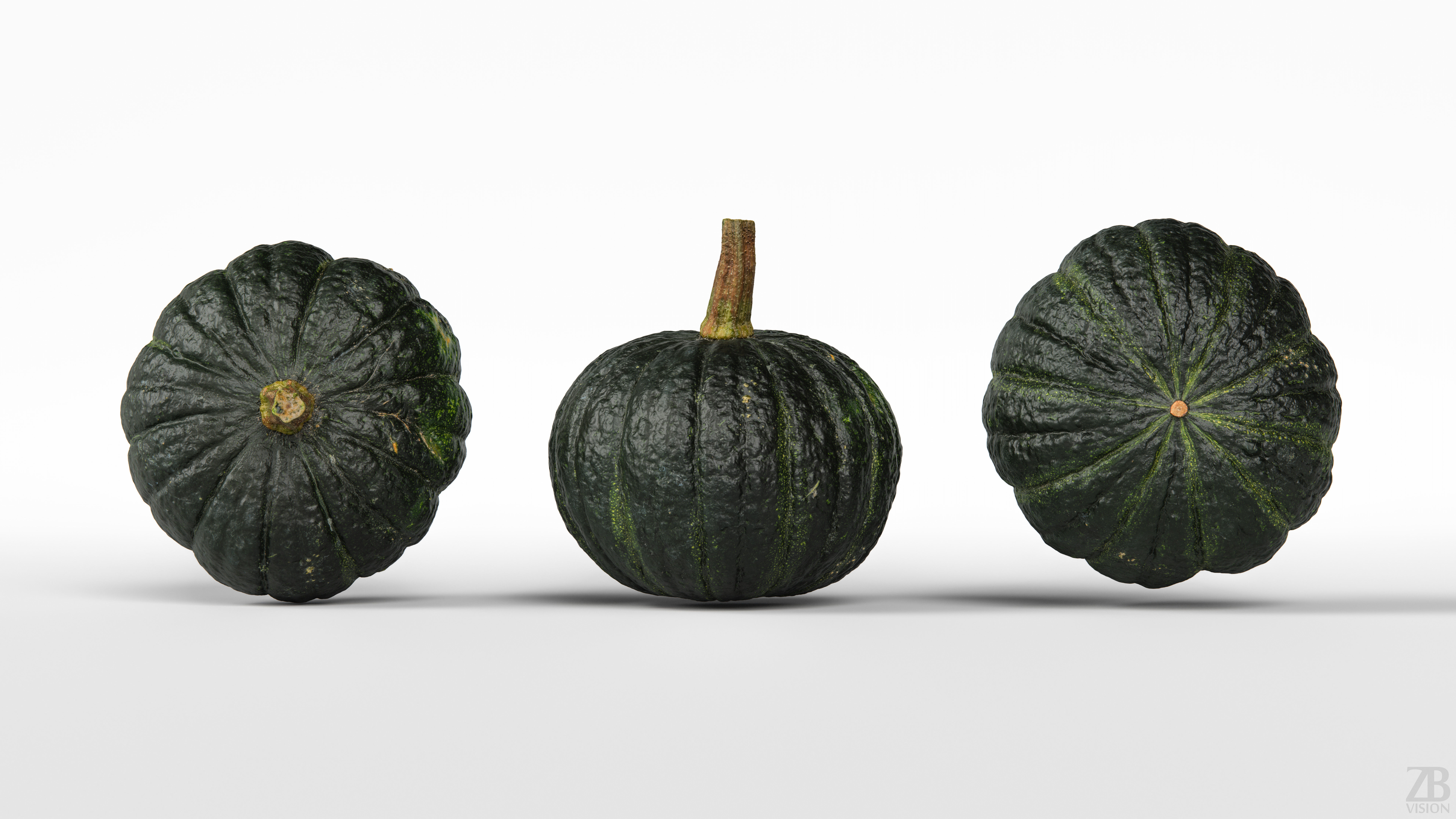 Pumpkin 3D model_4