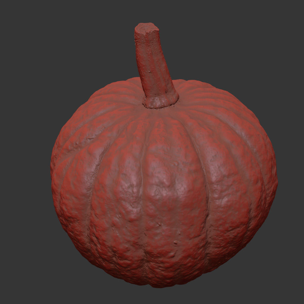 Pumpkin 3D model_7