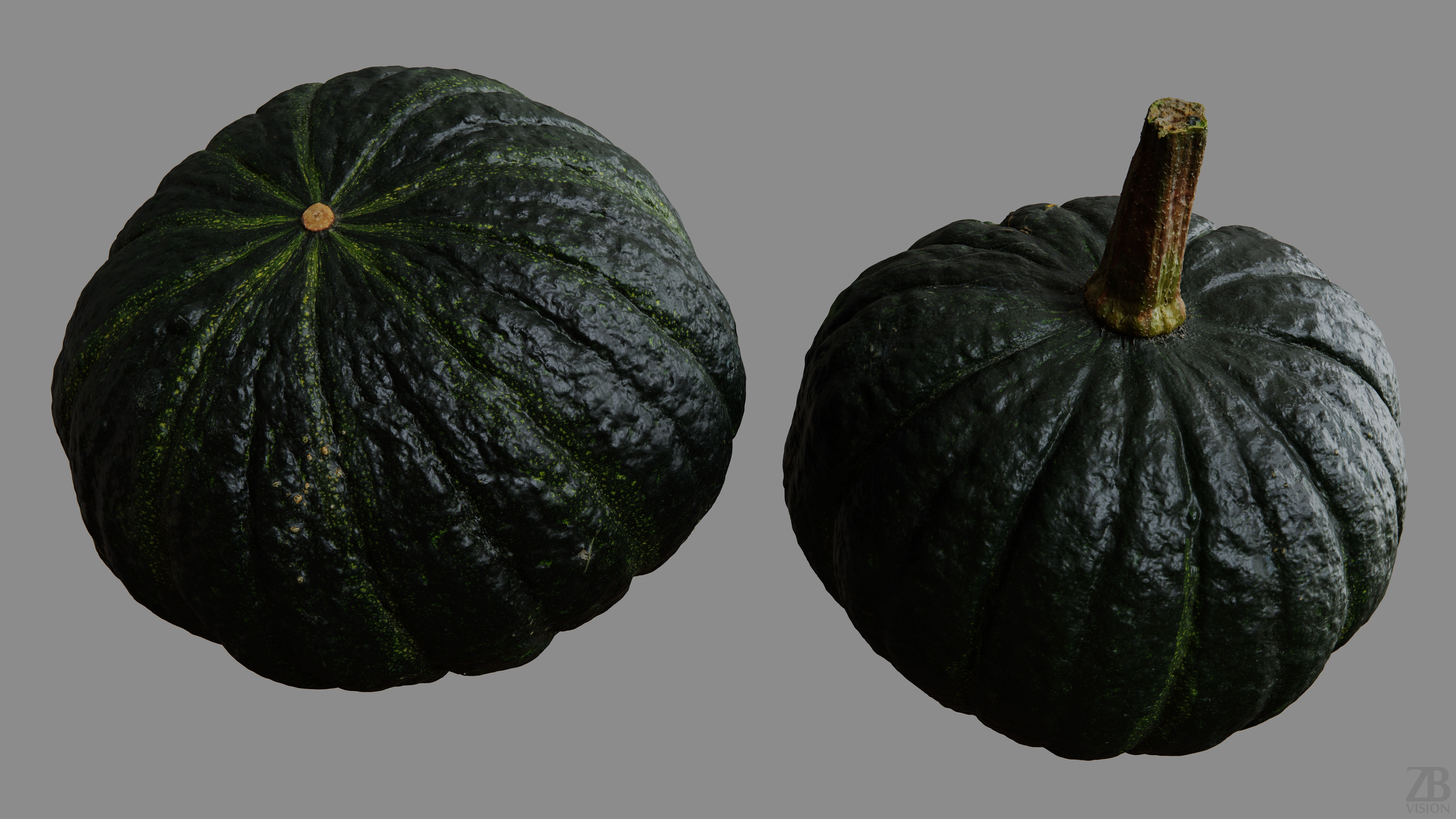 Pumpkin 3D model_9
