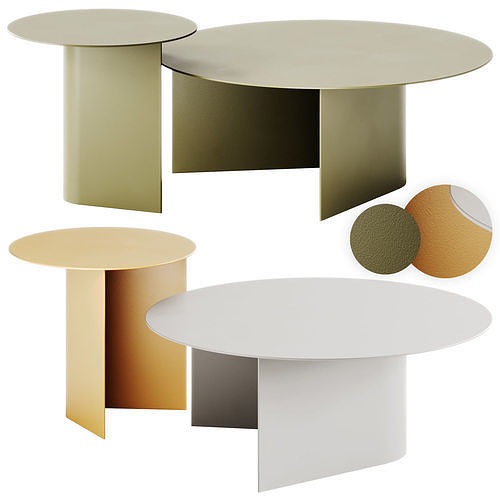 Ronda Design Domus Coffee Tables 3D model
