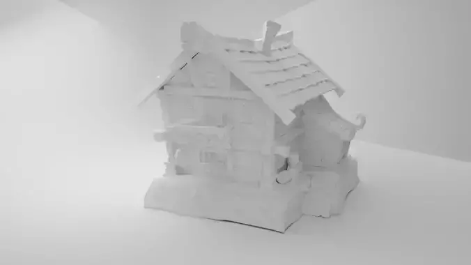 stylized medieval inn