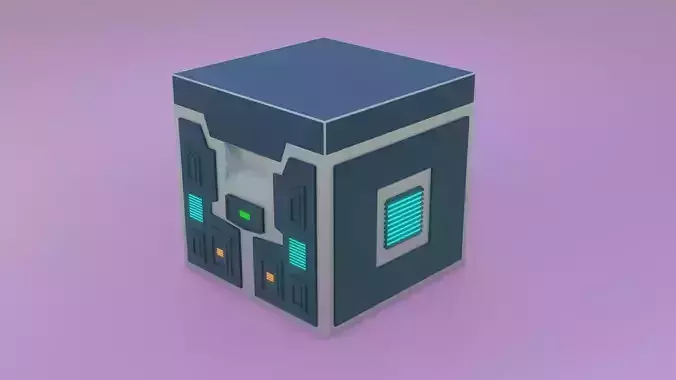 Unwilling the futuristic Sci-fi crate