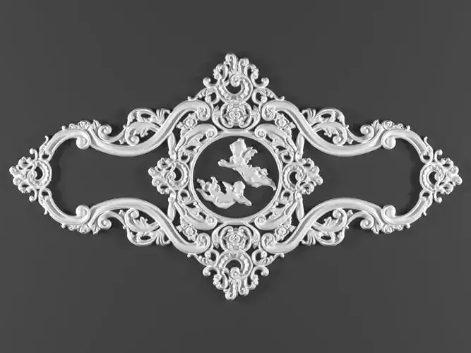  ornamental classic decoration 3d model vol 20