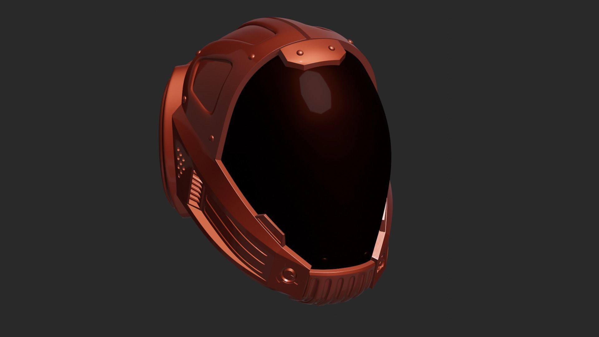 TNT Helmet 3D print model_2