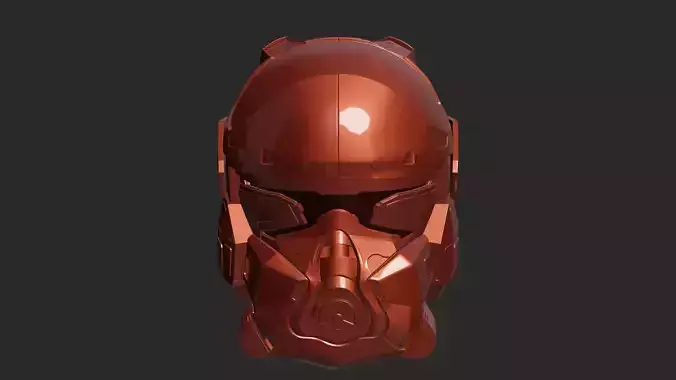 TItanFall Geist Helmet 3D print model