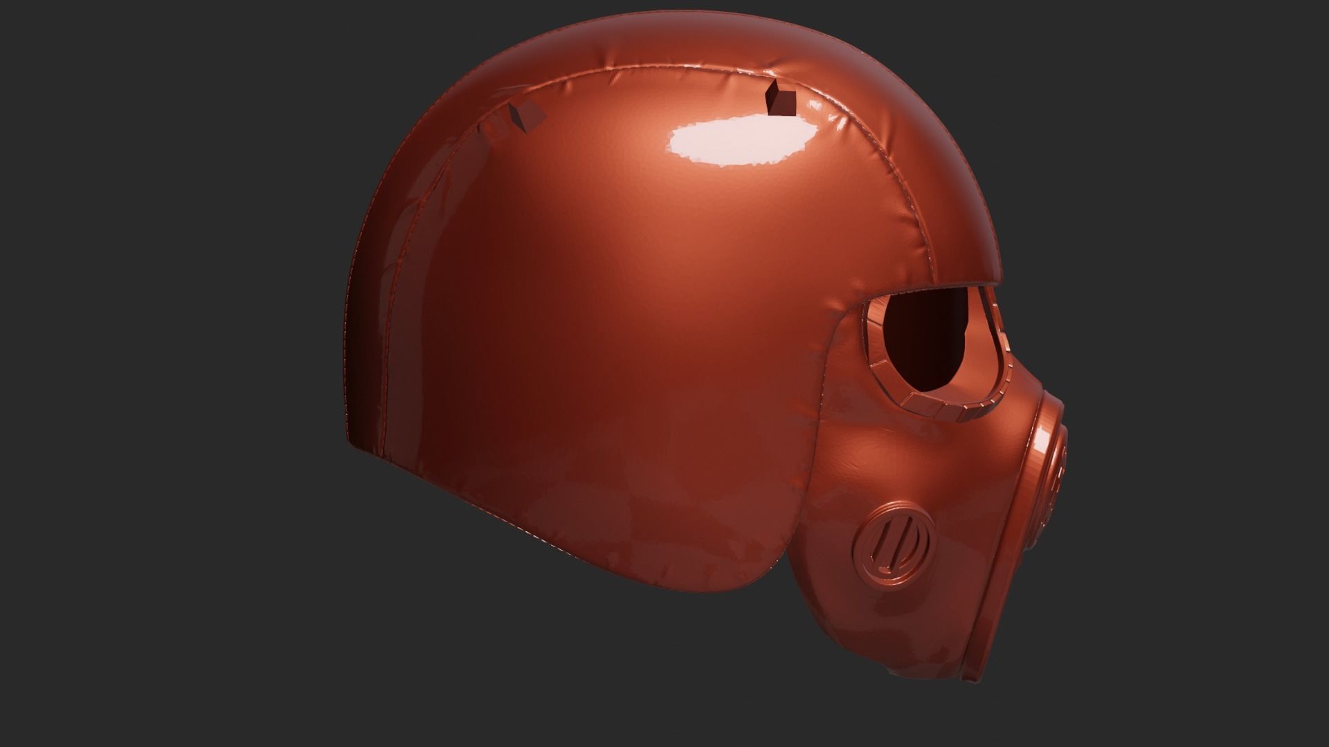 Stalker Military Helmet 3D print model_3