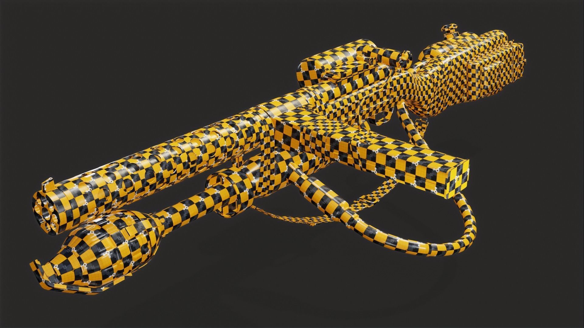 sterling submachine gun 3D model_13