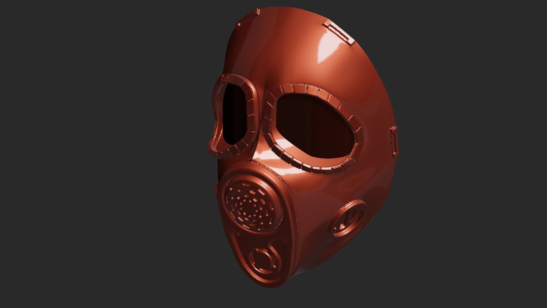 Stalker GasMask 2 3D print model_1