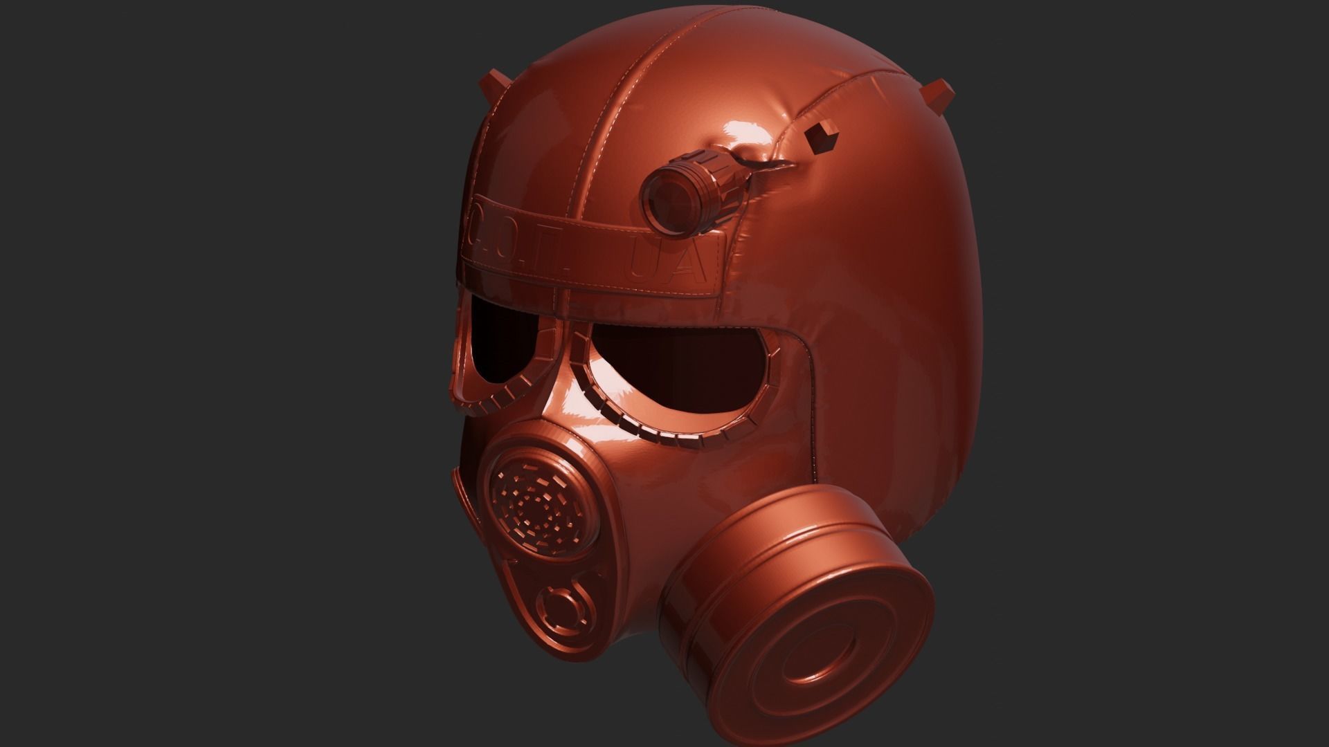 Stalker GasMask 3D print model_1