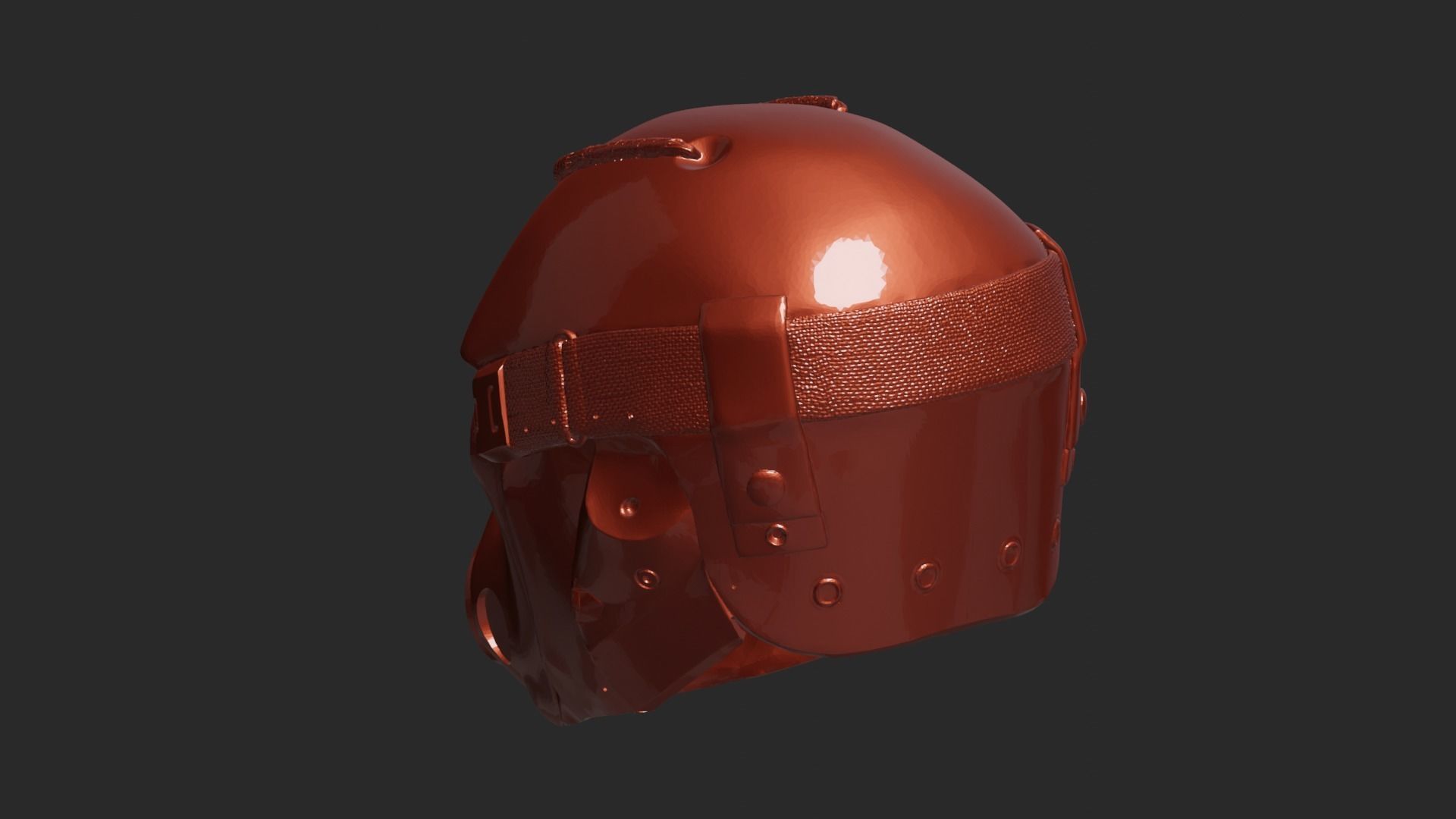 Stalker Exo Helmet 3D print model_5