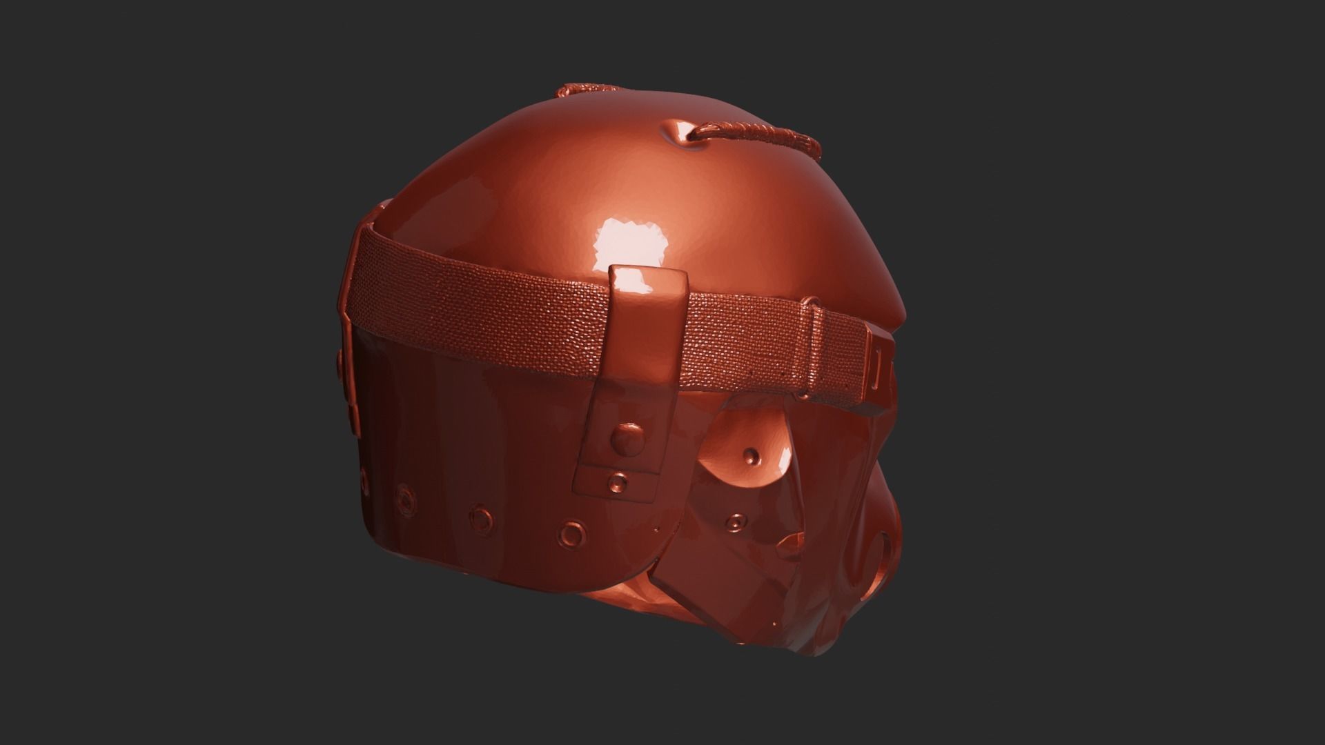 Stalker Exo Helmet 3D print model_6