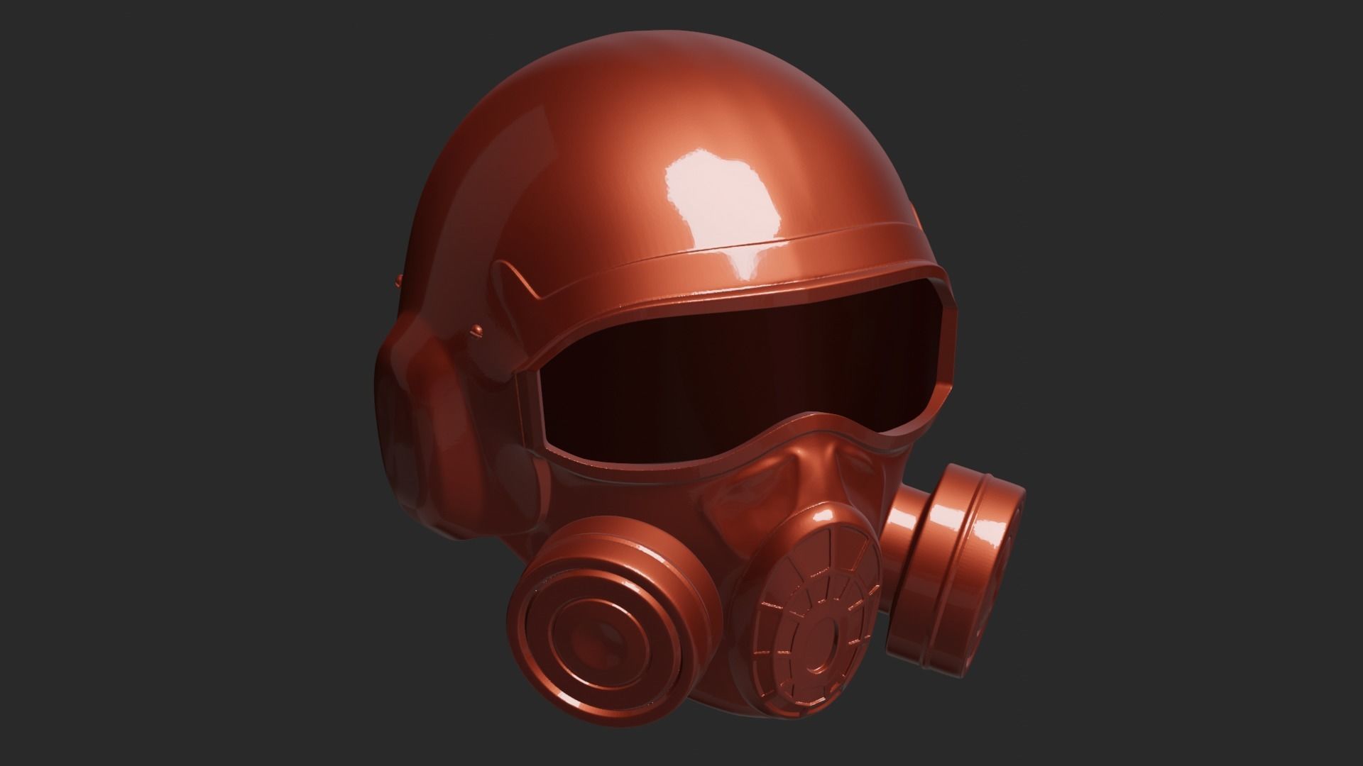 Stalker Helmet 3D print model_2