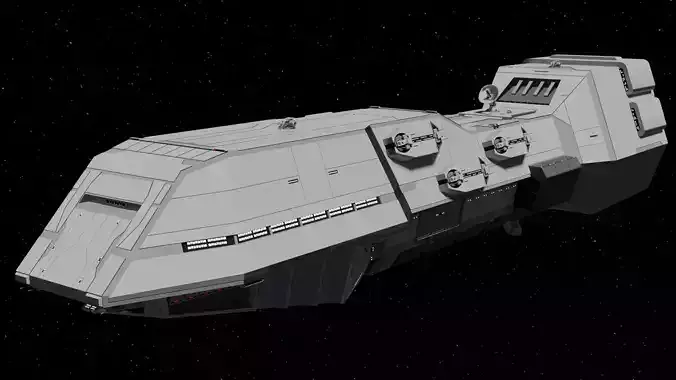 Dreadnought Class - Star Wars - Fan Art 3D model