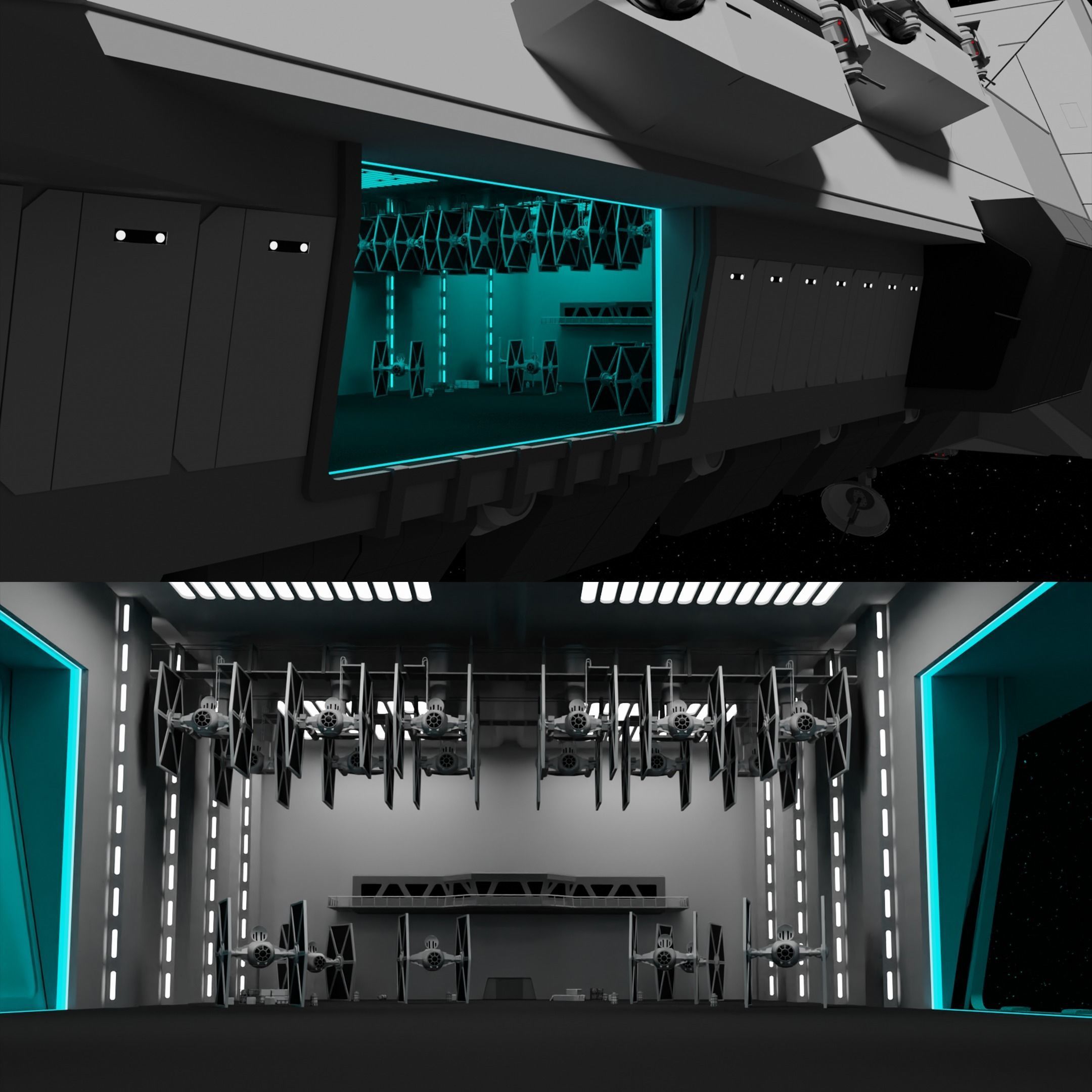 Dreadnought Class - Star Wars - Fan Art 3D model_6