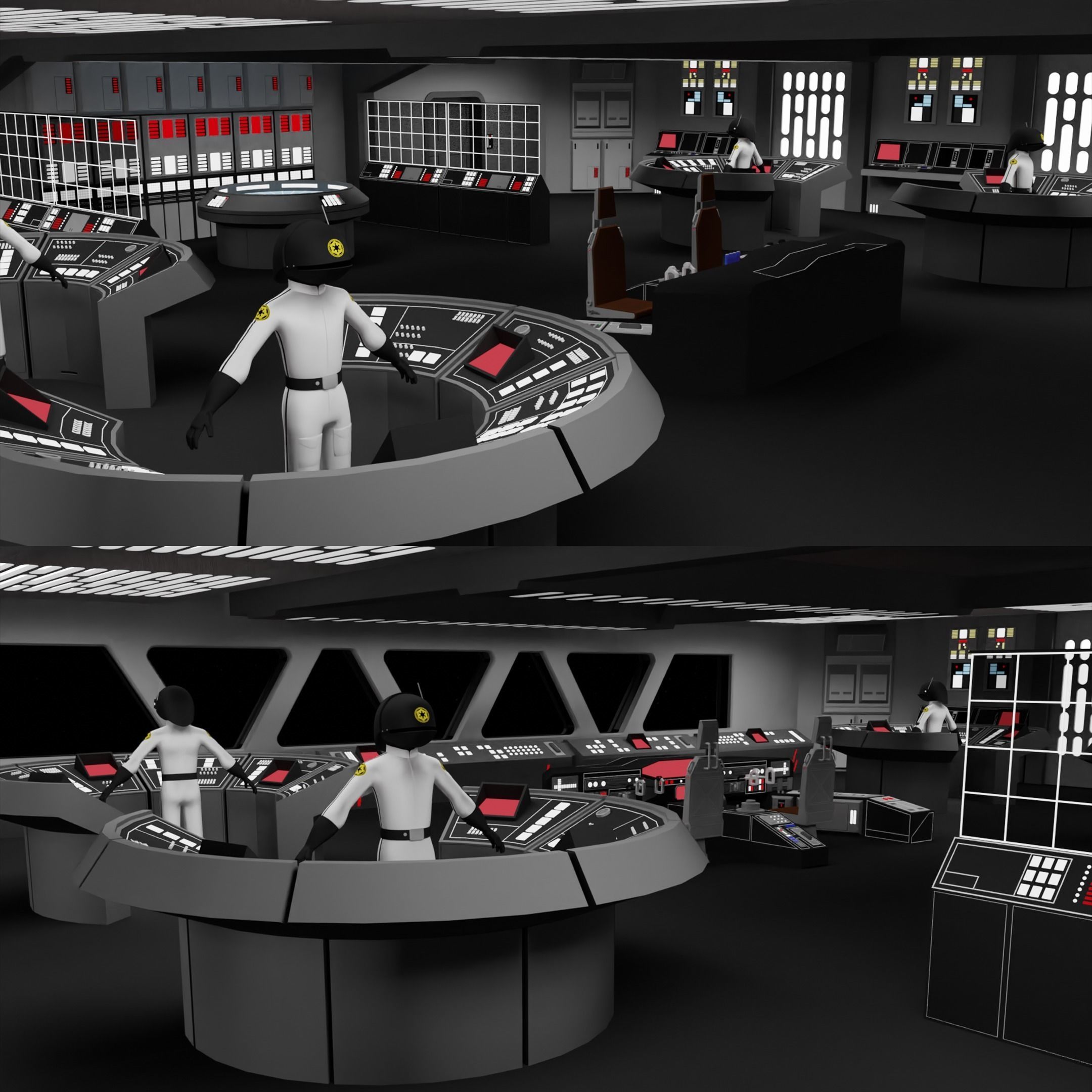 Dreadnought Class - Star Wars - Fan Art 3D model_5