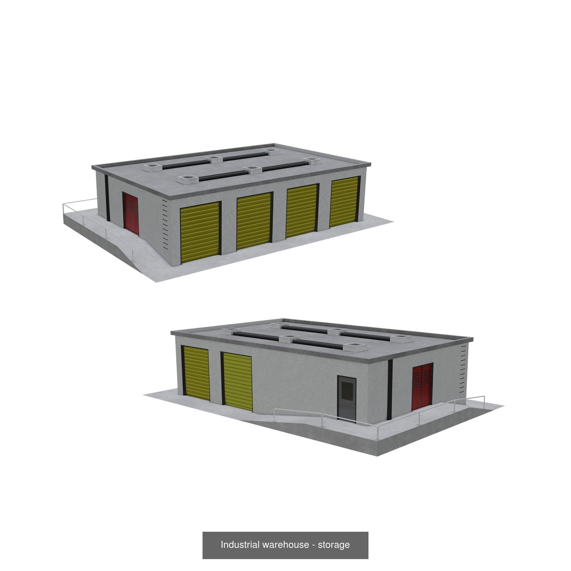 Collection of houses and buildings _3