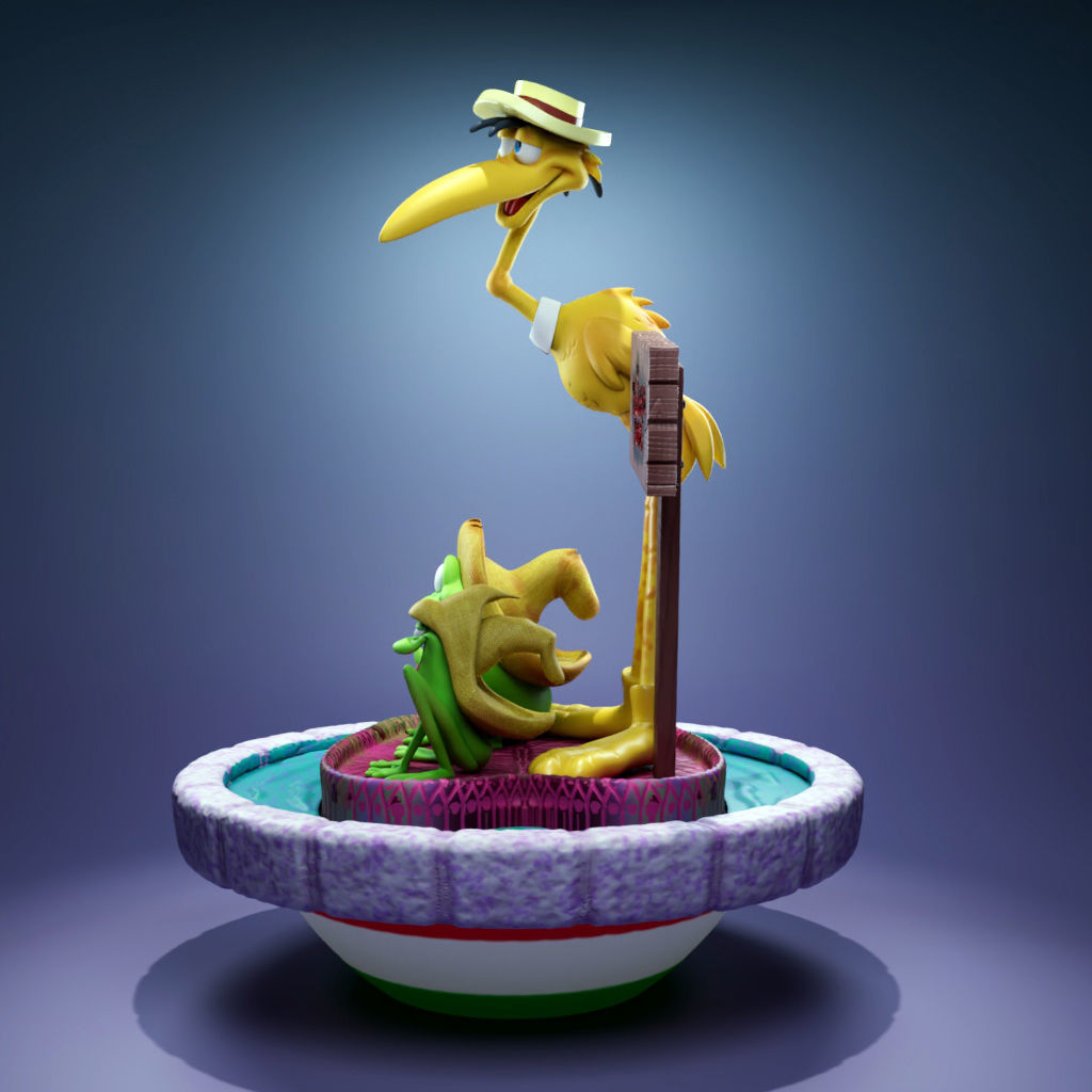 Tijuana Toads and Crazy Legs 3D print model_3