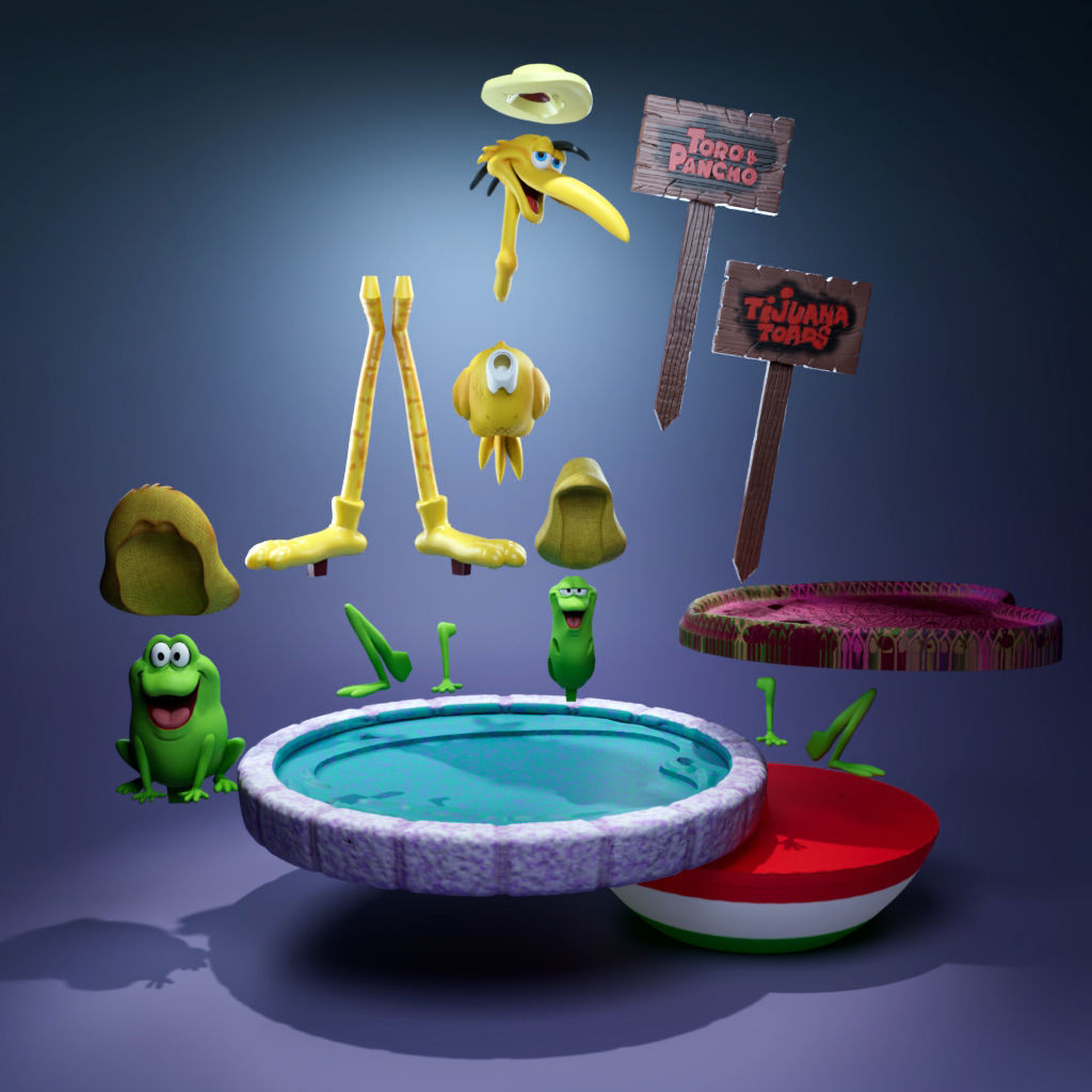 Tijuana Toads and Crazy Legs 3D print model_6