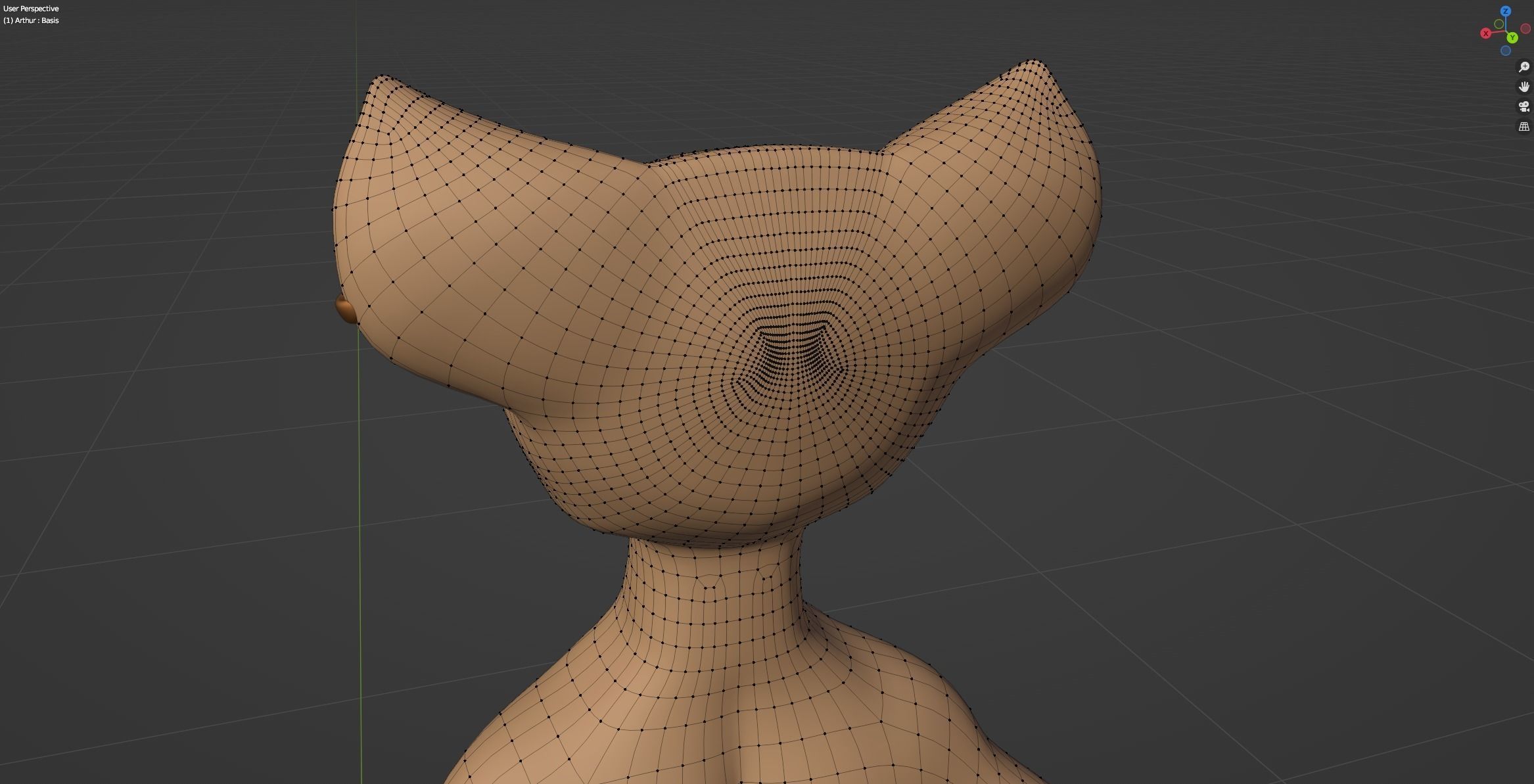 Arthur Anthro Lion 3D model_66