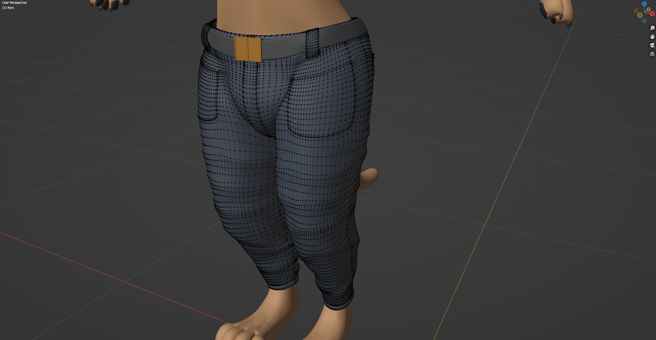 Arthur Anthro Lion 3D model_79