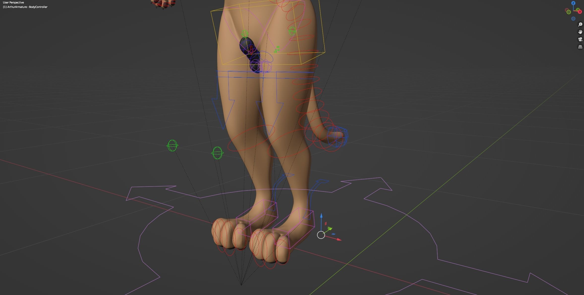 Arthur Anthro Lion 3D model_44