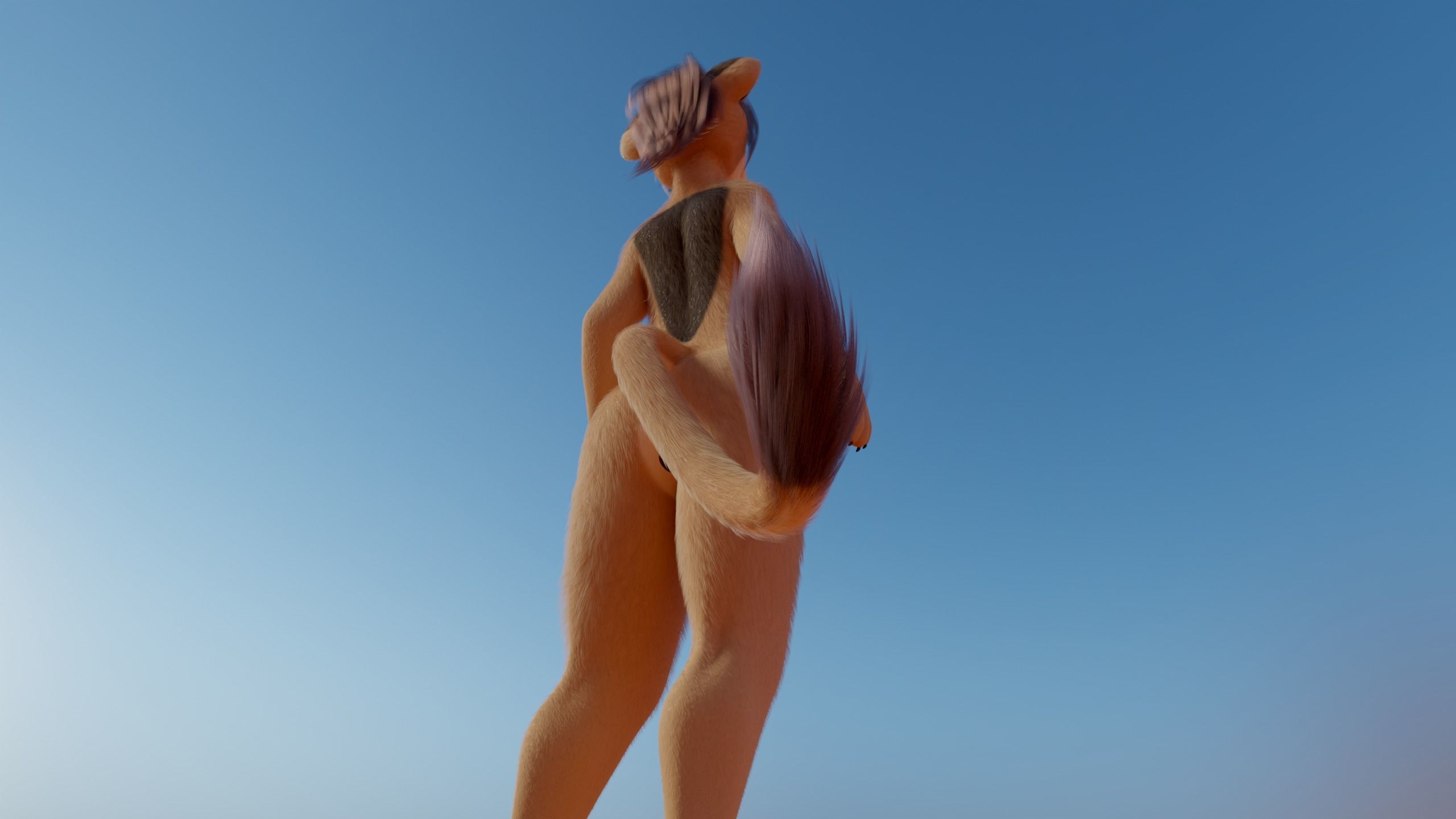 Arthur Anthro Lion 3D model_26