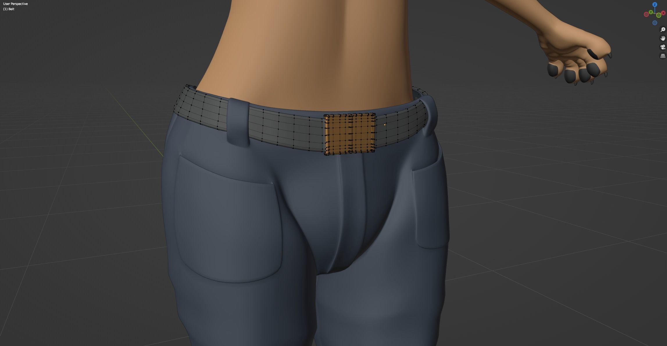 Arthur Anthro Lion 3D model_81