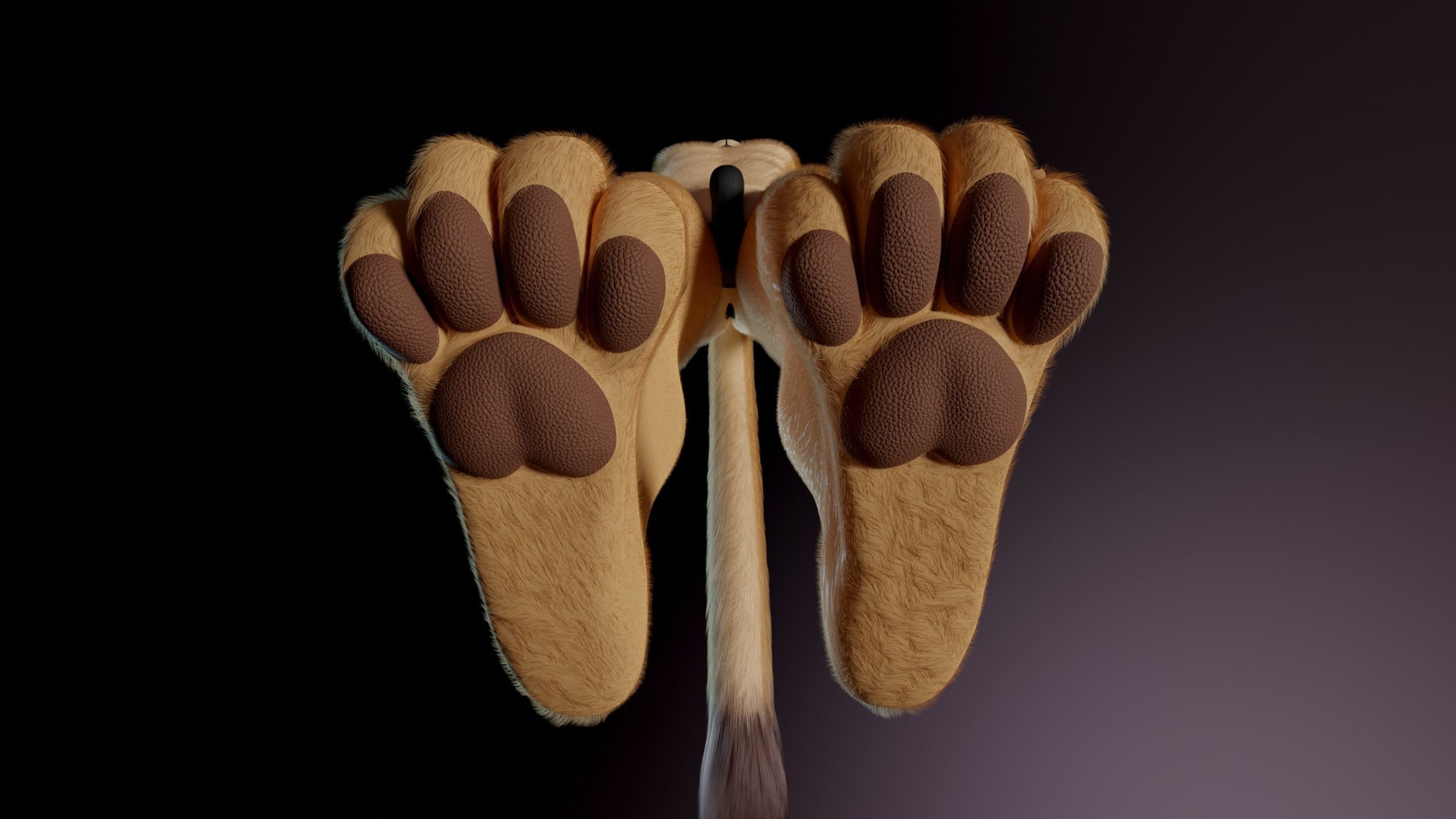 Arthur Anthro Lion 3D model_15