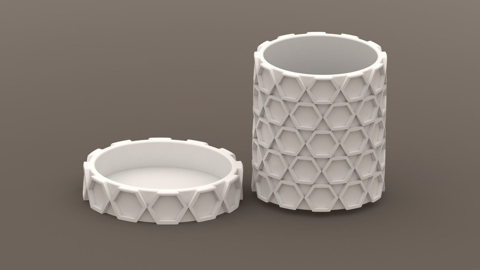 Flowerpot13 3D print model_4